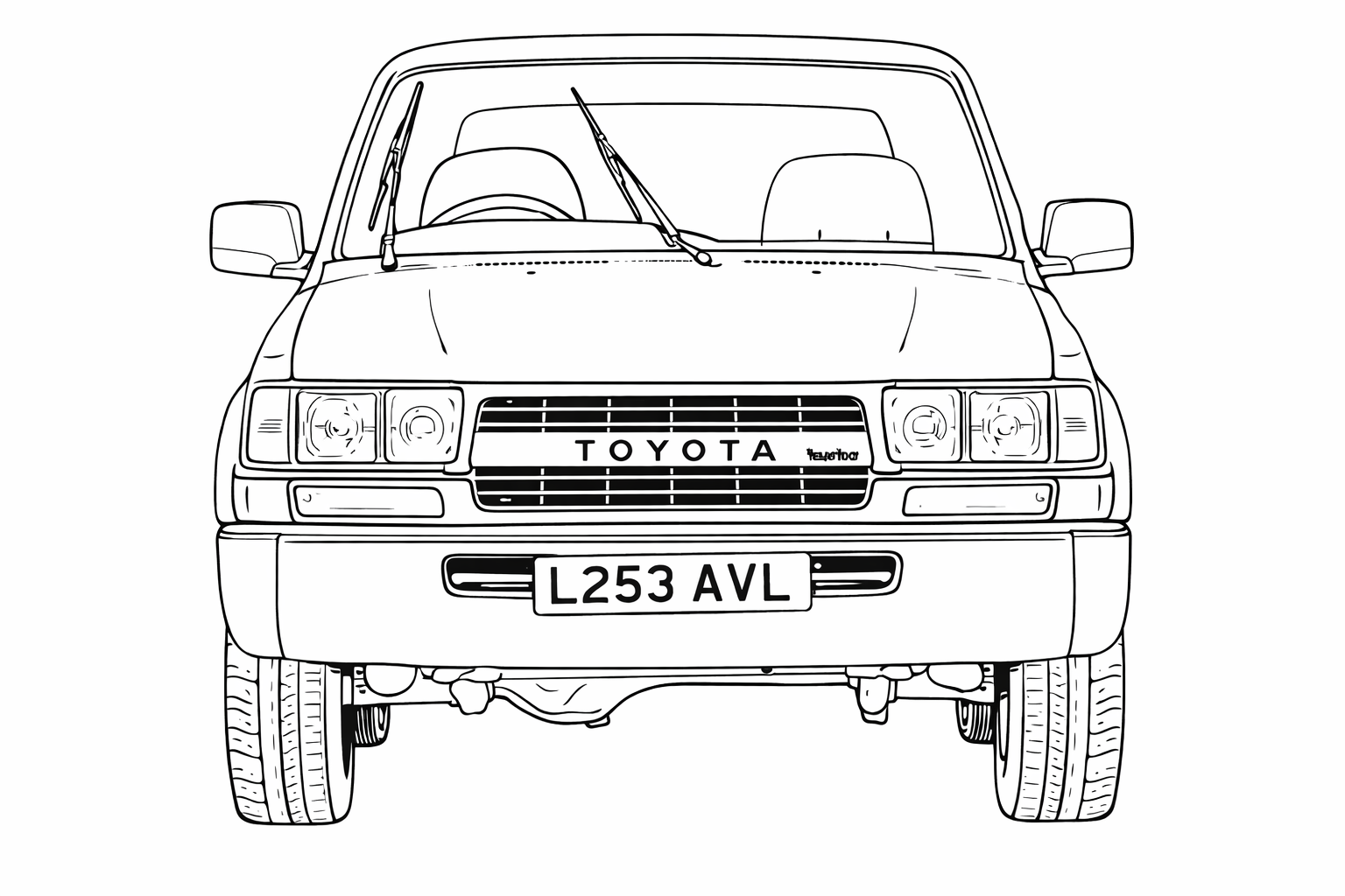 80 series complete kit front and rear