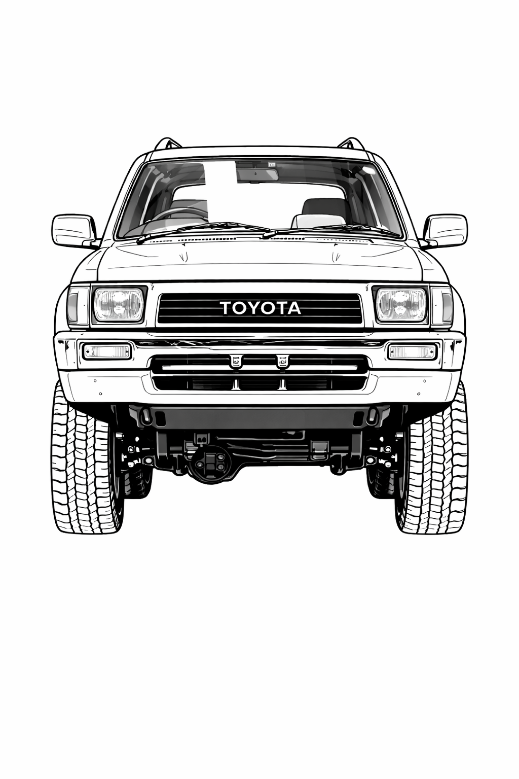 Hilux N60 Complete Bumpstop Kit